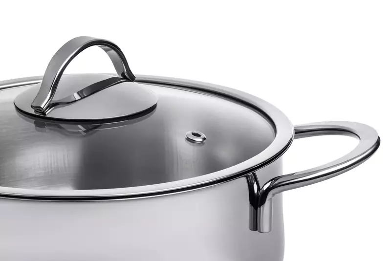 Каструля Ardesto BLACK MARS AR0723S, скляна кришка, 2.3 л, нержавіюча сталь - фото - №4