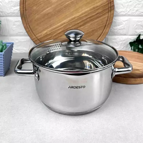 Каструля Ardesto Gemini Lecco AR2825CS 2.5 л - фото - №4