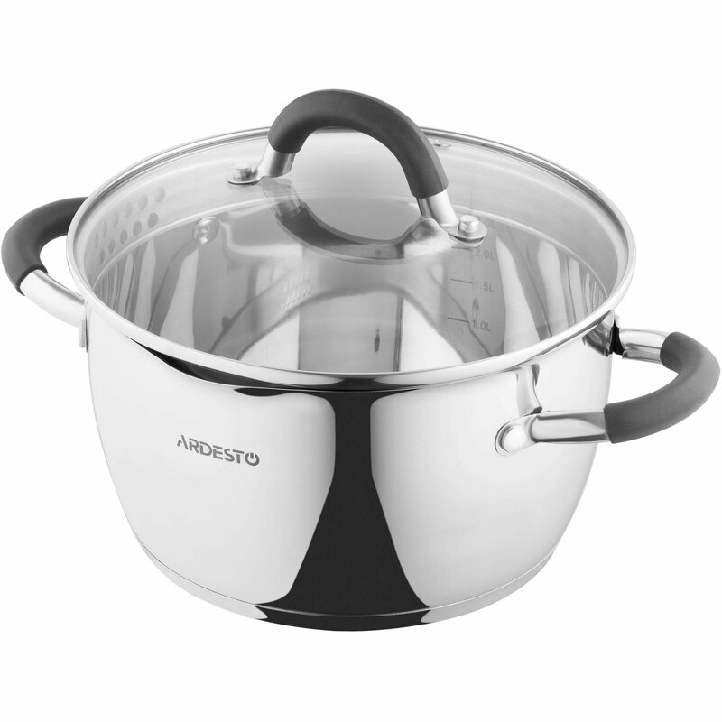 Каструля Ardesto Gemini Livorno AR1932GS, 3.2 л - фото - №0
