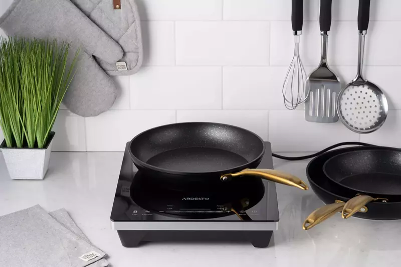 Сковорода Ardesto Black Mars Sparkle 26 см AR1926BM - фото - №11