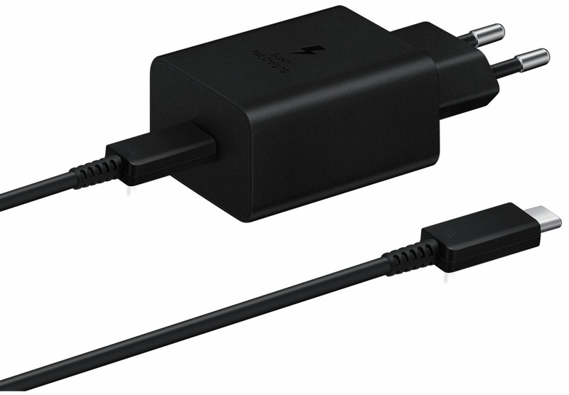 Ун. МЗП Samsung (EP-T4510XBEGEU) USB-C 45W + кабель USB-C - USB-C Black фото