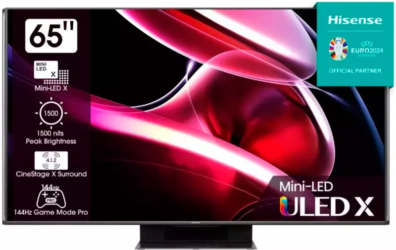 Телевізор Hisense 65" 4K UHD Smart TV (65UXKQ) фото