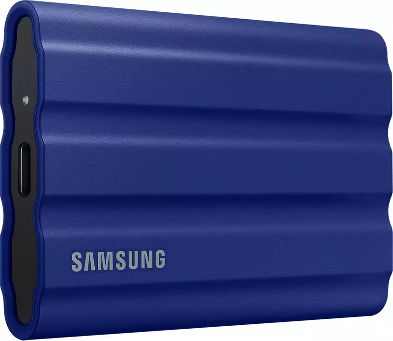 Зовнiшнiй SSD Samsung T7 Shield 1Tb USB 3.2 Type-C синій фото