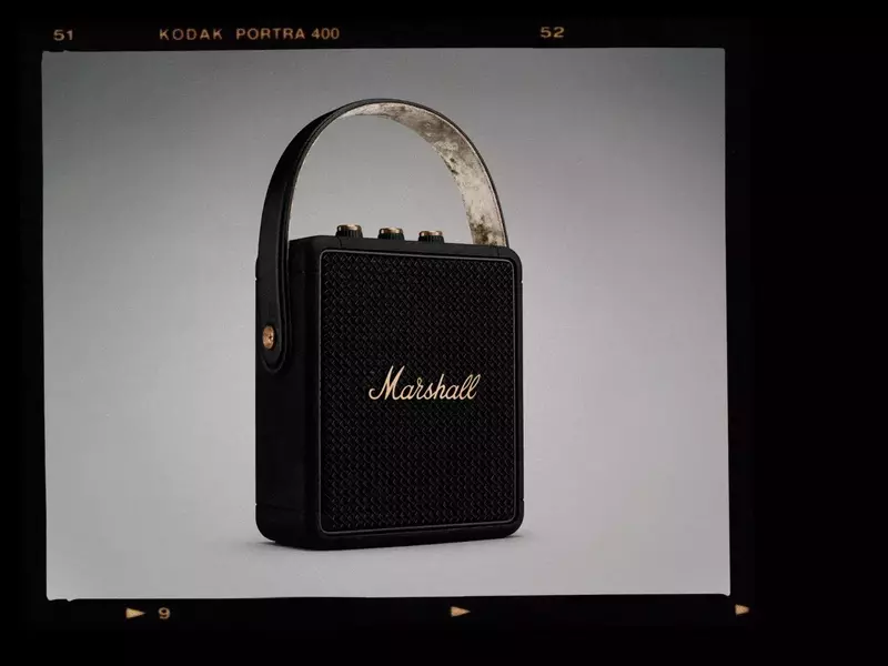 Акустика Marshall Portable Loudspeaker Stockwell II (Black and Brass) 1005544 фото