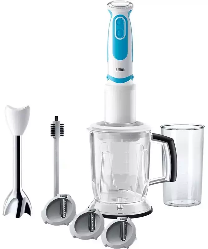 Блендер BRAUN MQ 5260 WH BL - фото - №0