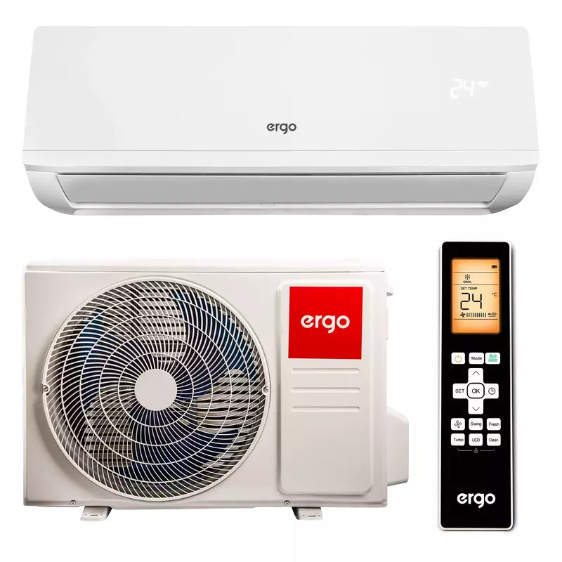 Кондиціонер ERGO ACI 1252 CHW - фото - №0
