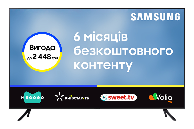 Телевізор Samsung 85" 4K UHD Smart TV (UE85CU7100UXUA) фото