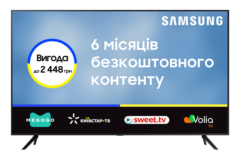 Телевізор Samsung 75" 4K UHD Smart TV (UE75CU7100UXUA) фото