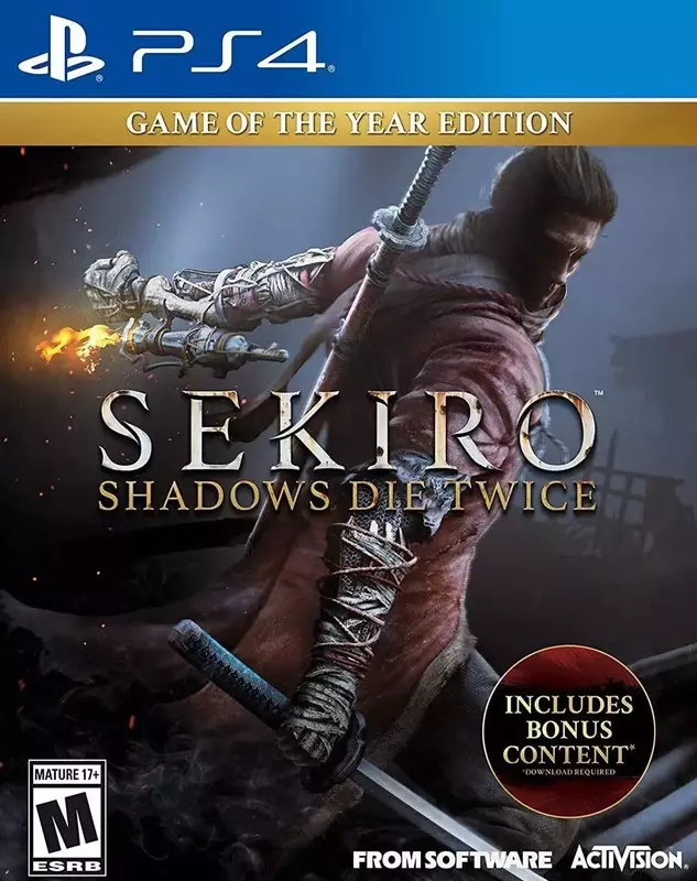 Диск Sekiro: Shadows Die Twice (Blu-ray) для PS4 фото