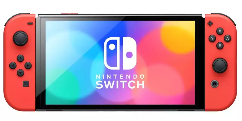 Nintendo Switch (OLED Model) OLED Red Mario Special Edition - фото - №0