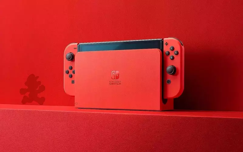 Nintendo Switch (OLED Model) OLED Red Mario Special Edition - фото - №2
