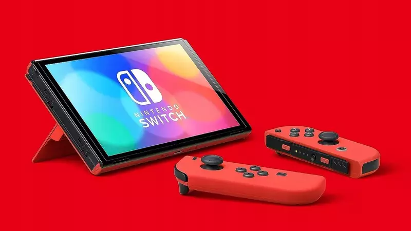 Nintendo Switch (OLED Model) OLED Red Mario Special Edition - фото - №3