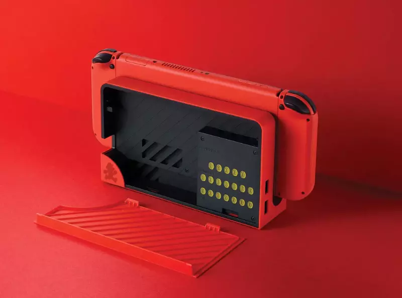 Nintendo Switch (OLED Model) OLED Red Mario Special Edition - фото - №5