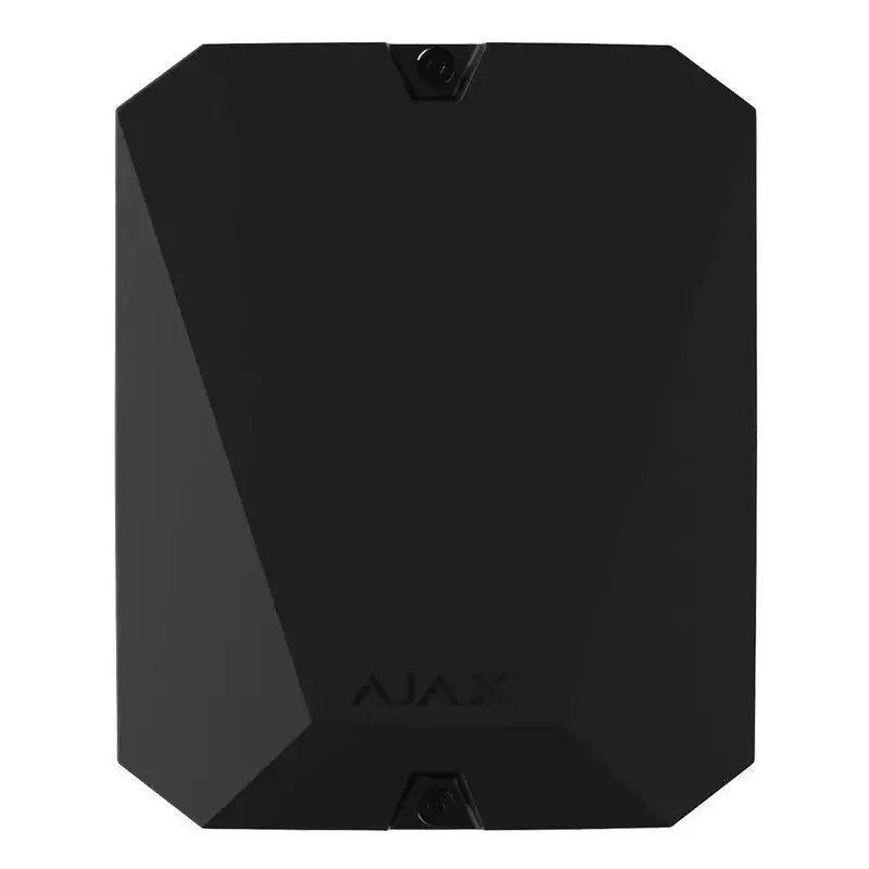 Модуль для інтеграції сторонніх провідних пристроїв Ajax MultiTransmitter, Jeweller, бездротовий, чорний фото