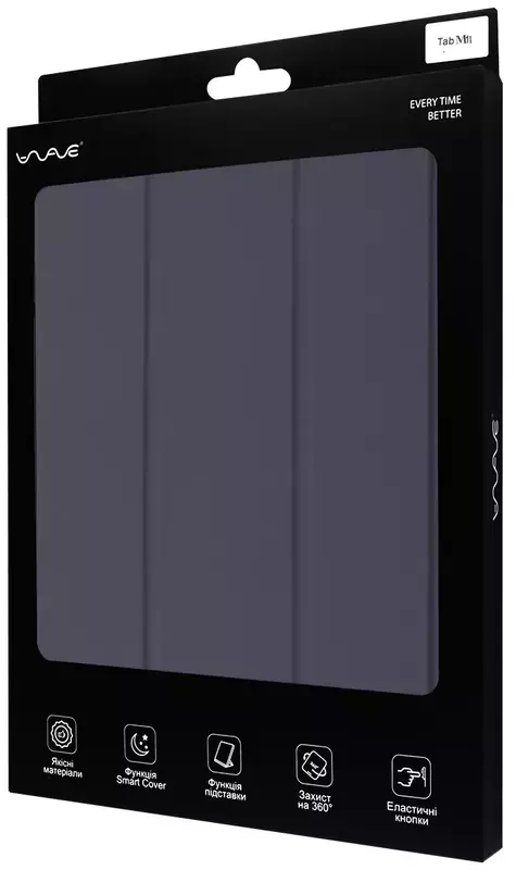 Чохол для планшета Lenovo Tab M11 WAVE Smart Cover (lavender gray) фото