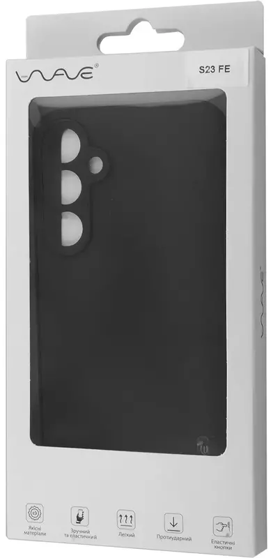 Чохол для Samsung S23 FE WAVE Leather Case (black) - фото - №4