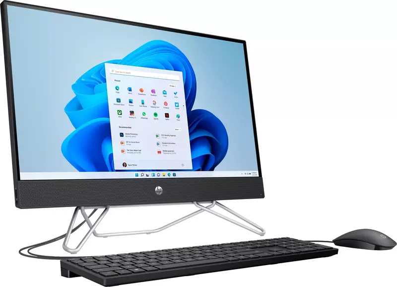 Моноблок HP All-in-One 24-cb0006ua Black (689Z7EA) - фото - №2