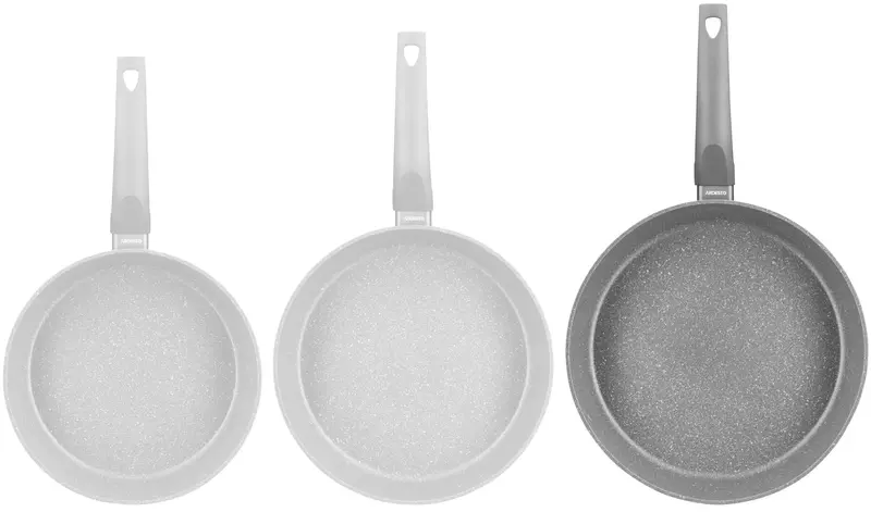 Сковорода глубокая Ardesto Gemini Gourmet Apulia с крышкой 28 см (AR2428GGL) - фото - №8