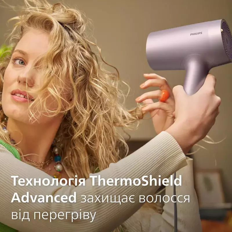 Фен Philips BHD723/10 серии 7000 - фото - №1