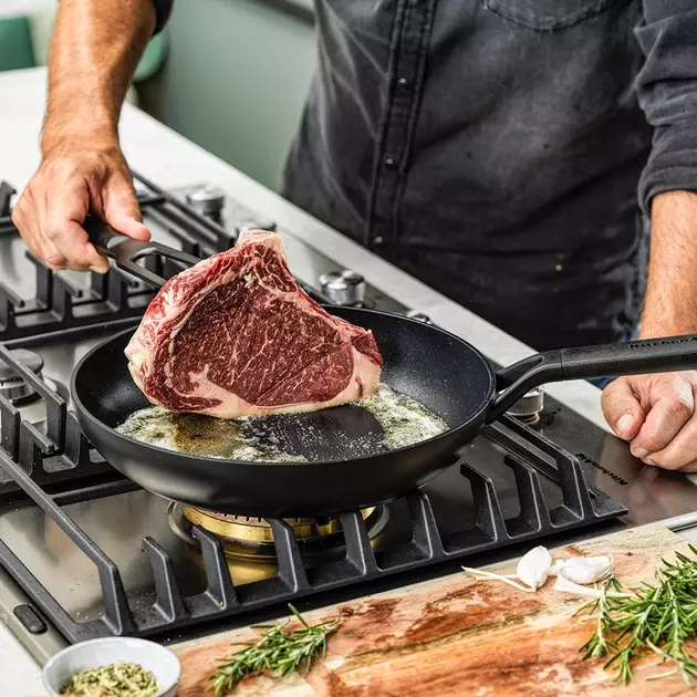 Сковорода KitchenAid CFA, 30 см з керамічним покриттям (CC005682-001) - фото - №11