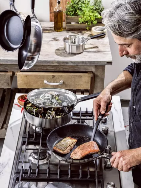 Сковорода KitchenAid CSS, 28 см з керамічним покриттям (CC005702-001) - фото - №3