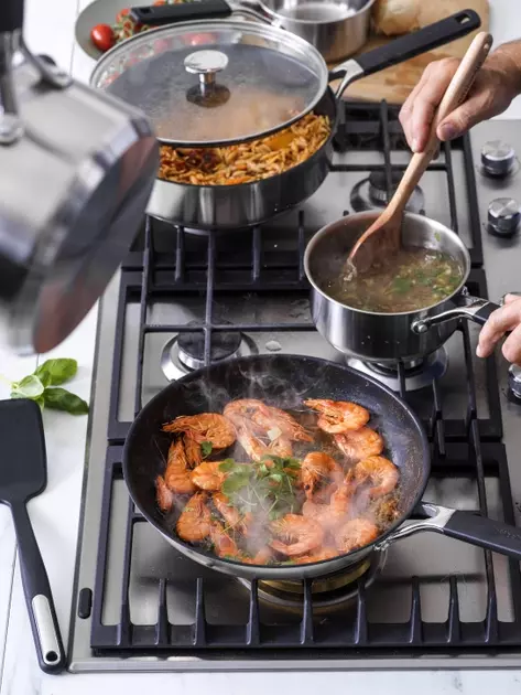 Сковорода KitchenAid CSS, 28 см з керамічним покриттям (CC005702-001) - фото - №5