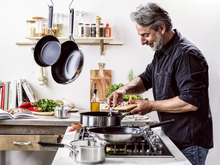 Сковорода KitchenAid CSS, 30 см з керамічним покриттям (CC005703-001) - фото - №3