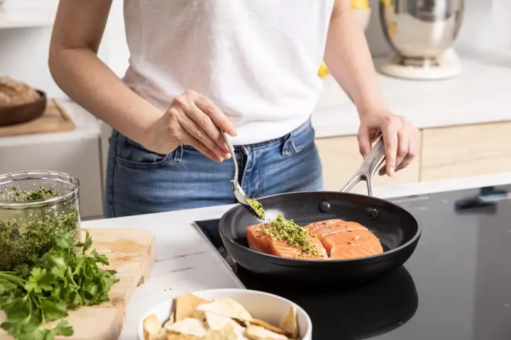 Сковорода KitchenAid FHA, 24 см з керамічним покриттям (CC005693-001) - фото - №6