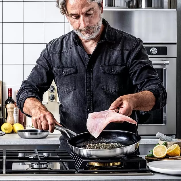 Сковорода KitchenAid MSS, 28 см з керамічним покриттям (CC004950-001) - фото - №4