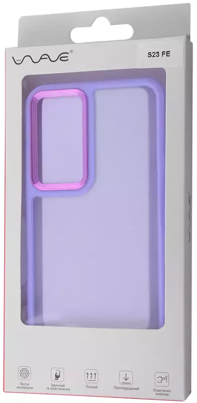 Чохол для Samsung S23 FE WAVE Just Case (light purple) - фото - №4