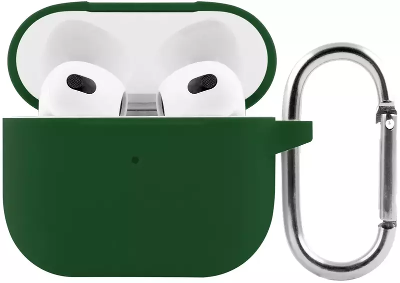 Чехол Silicone Case New for AirPods 3 (forest green) фото
