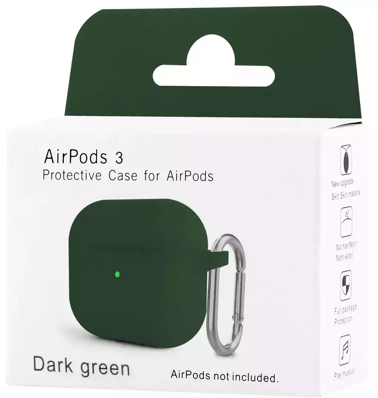 Чехол Silicone Case New for AirPods 3 (forest green) фото