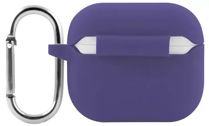 Чохол Silicone Case New for AirPods 3 (lavender gray) фото
