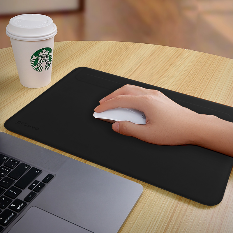 Чохол Proove Leather Sleeve для MacBook 13"/13,3"/13,6"/14,2" (black) - фото - №4