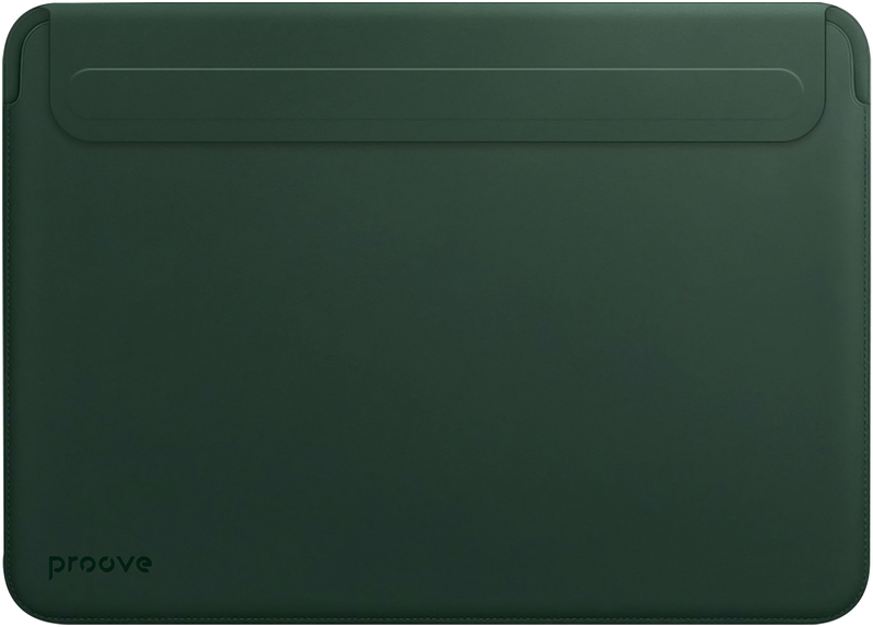 Чохол Proove Leather Sleeve для MacBook 15,4"/16,2" (green) - фото - №1