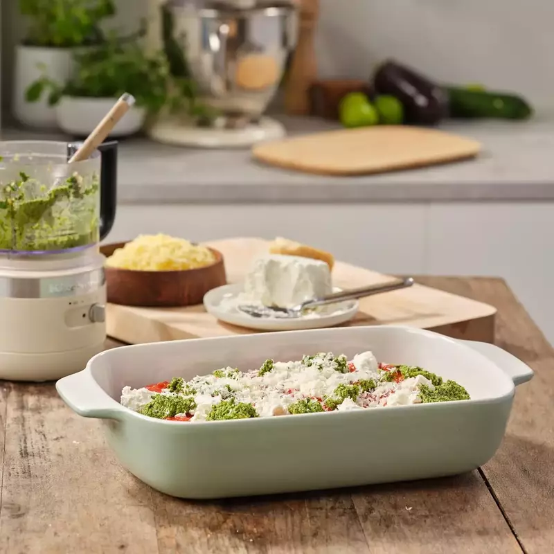 Форма для випічки з кришкою KitchenAid керамогранітна, 6,5 х15, 5х26 см, 0,9 л (CC007424-001) - фото - №4