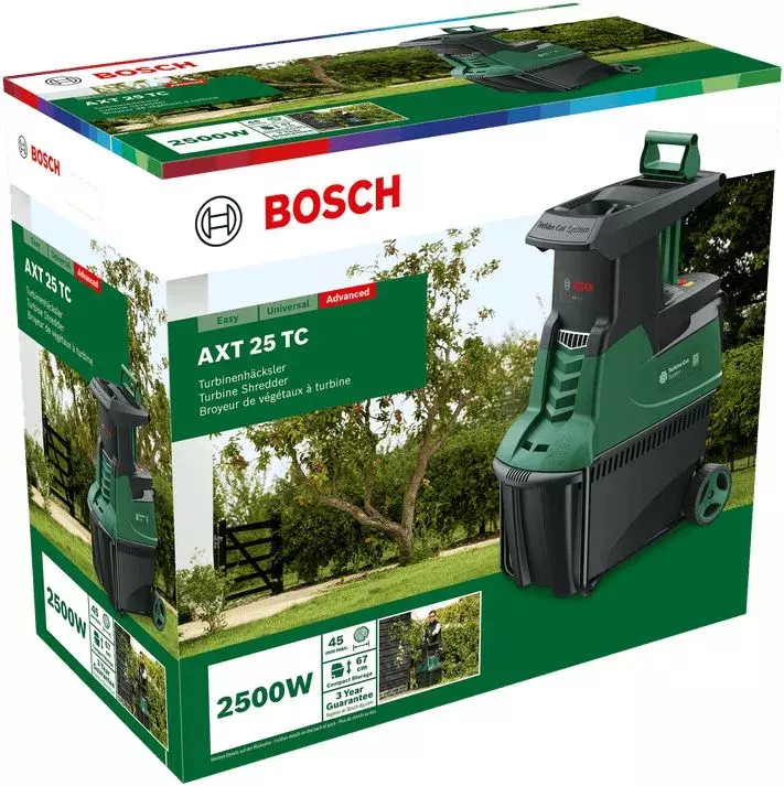 Измельчитель садовый Bosch AXT 25 TC 2500Вт (0.600.803.30C) фото