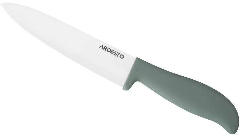 Нож керамический поварской Ardesto Fresh 15 см, зеленый, керамика/пластик (AR2127CZ) фото