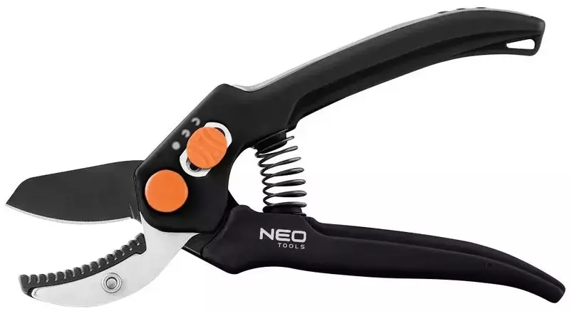 Секатор контактний Neo Tools, d різу 15мм, 185мм (15-201) фото