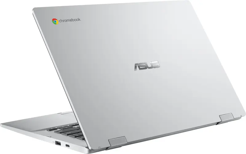 Ноутбук Asus Chromebook CX1 CX1400CKA-EB0588 Transparent Silver (90NX03I2-M00N20) - фото - №3