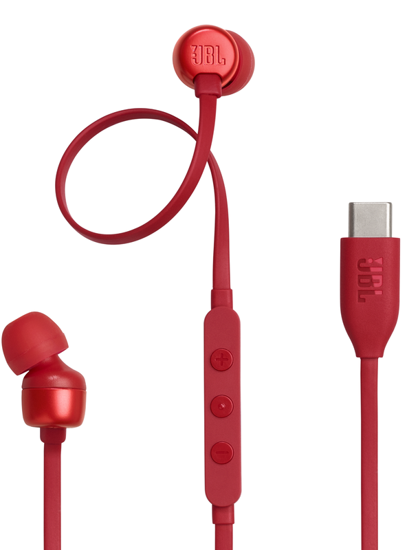 Навушники JBL Tune 310C USB-C (Red) JBLT310CRED - фото - №0