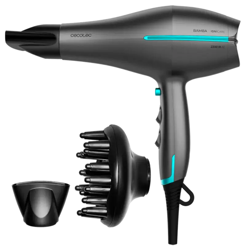 Фен CECOTEC IoniCare 5300 Maxi Aura Black фото