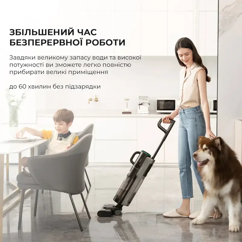 Бездротовий миючий пилосос Dreame Wet&Dry Vacuum Cleaner M12 - фото - №6