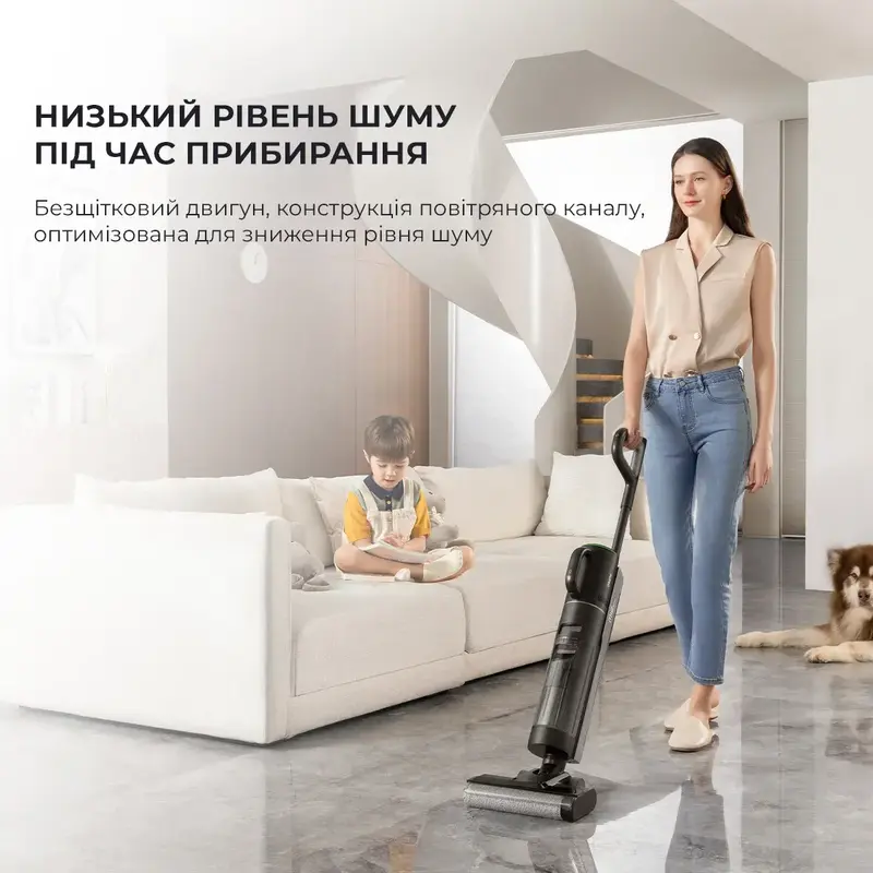 Бездротовий миючий пилосос Dreame Wet&Dry Vacuum Cleaner M12 - фото - №11
