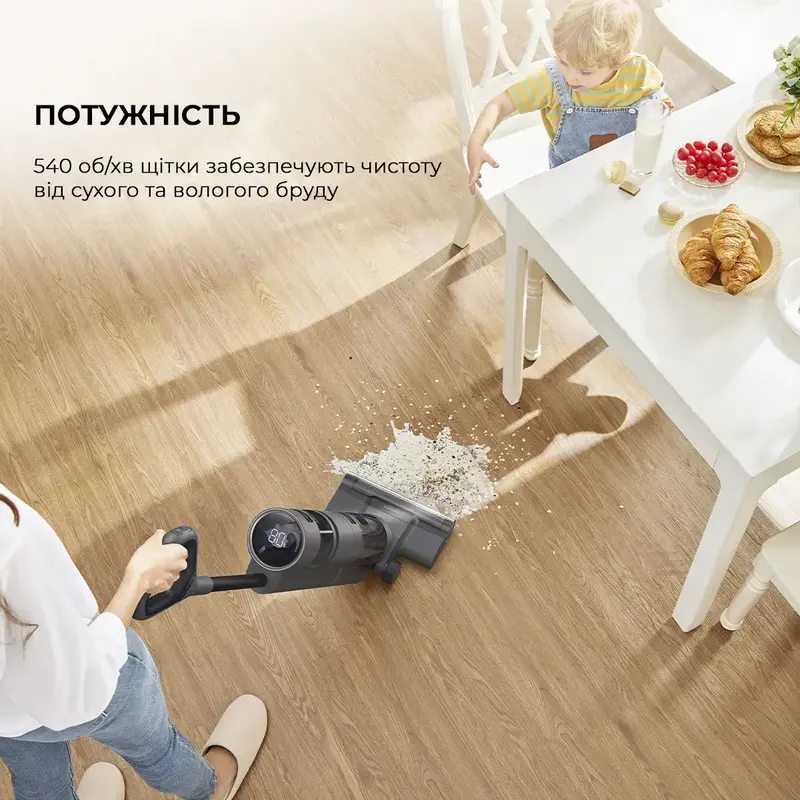Миючий пилосос Dreame Wet & Dry Vacuum Cleaner H12 Core - фото - №2