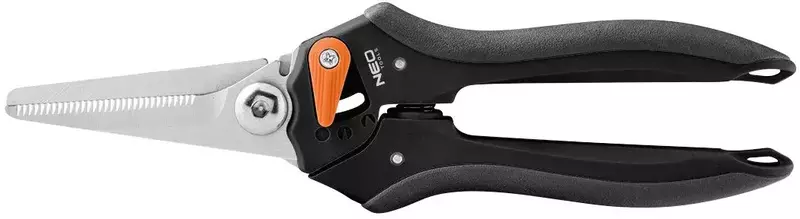 Секатор площинний Neo Tools, d різу 6мм, 210мм (15-208) фото