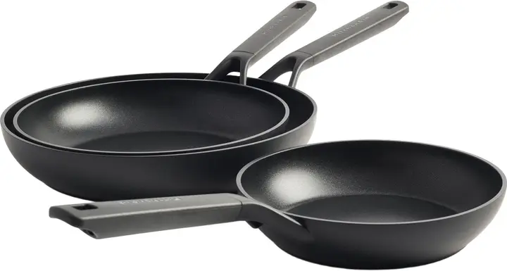 Набір сковорідок KitchenAid CFA, 20+24+28 см із керамічним покриттям (CC003570-001) - фото - №0