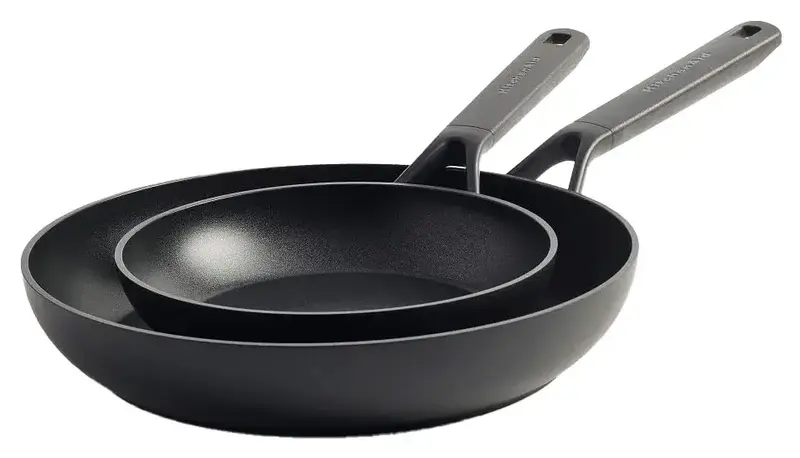 Набір сковорідок KitchenAid CFA, 20+28 см з керамічним покриттям (CC005685-001) - фото - №0