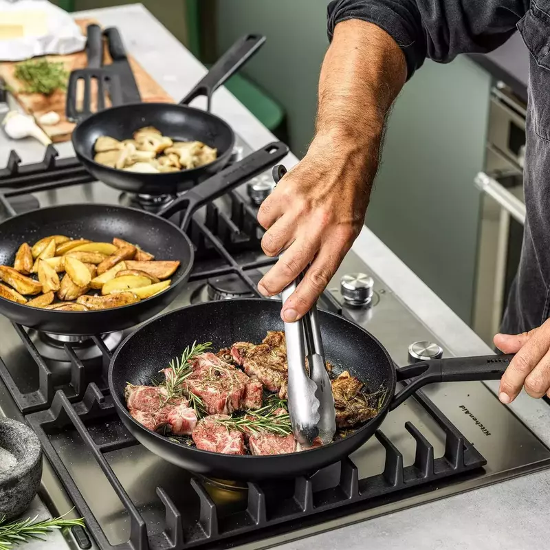 Набір сковорідок KitchenAid CFA, 20+28 см з керамічним покриттям (CC005685-001) - фото - №8