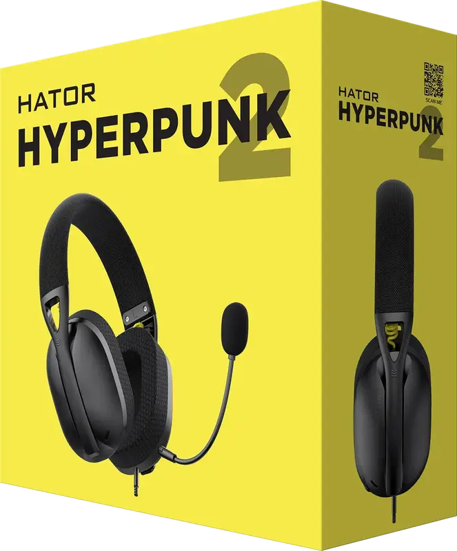 Гарнітура ігрова HATOR Hyperpunk 2 (HTA-815) Black фото